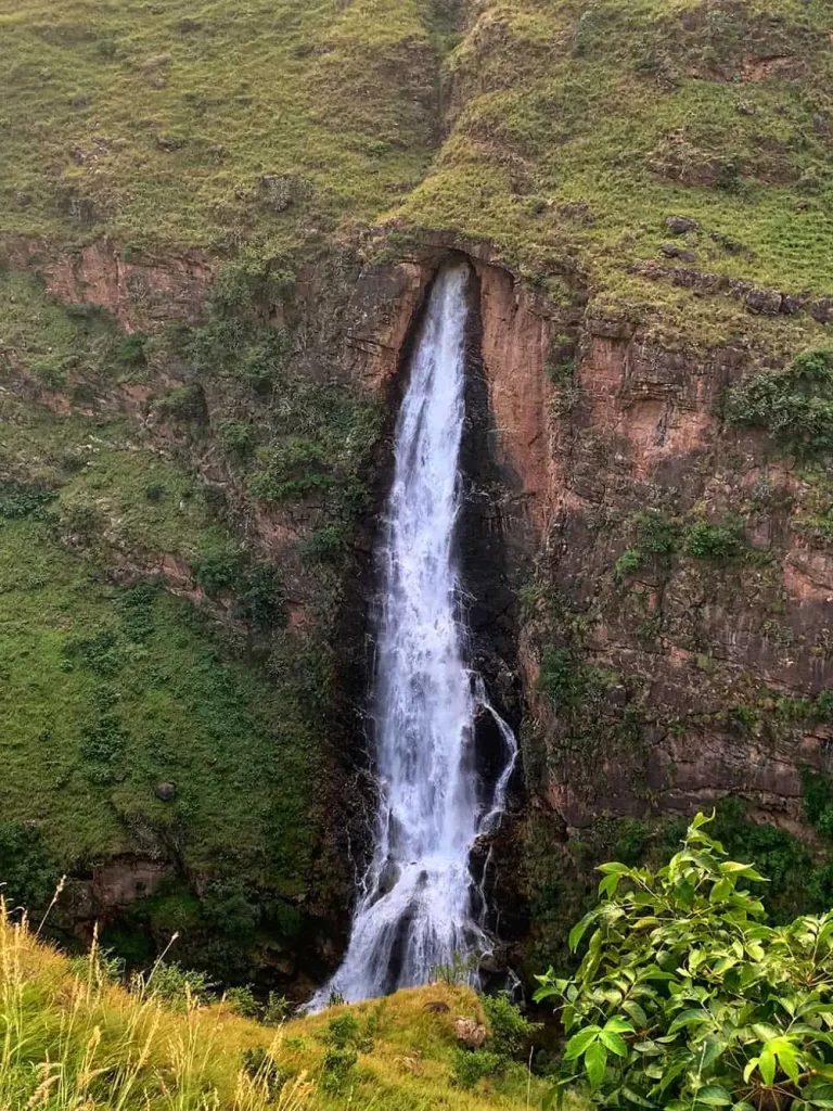 HRT Overflow Outlet waterfall - Himachal Pradesh, India