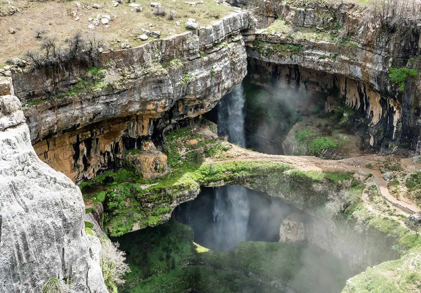 Discover the Wonders of Baatara Gorge Waterfall