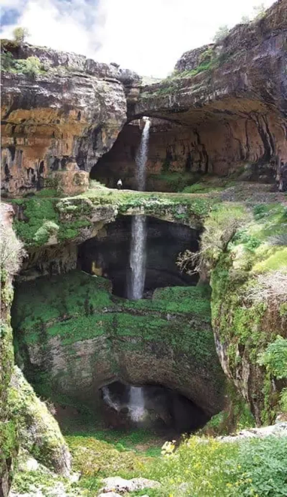 Discover the Wonders of Baatara Gorge Waterfall