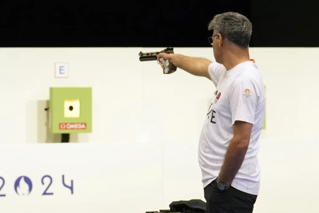 Turkish sharpshooter Yusuf Dikeç wins silver at Paris Olympics with minimal gear, becomes internet sensation