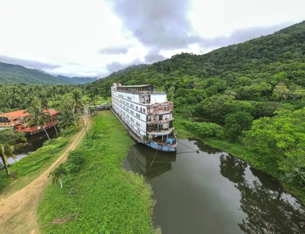 Abandoned Ghost Ship Hotel Becomes Tourist Attraction