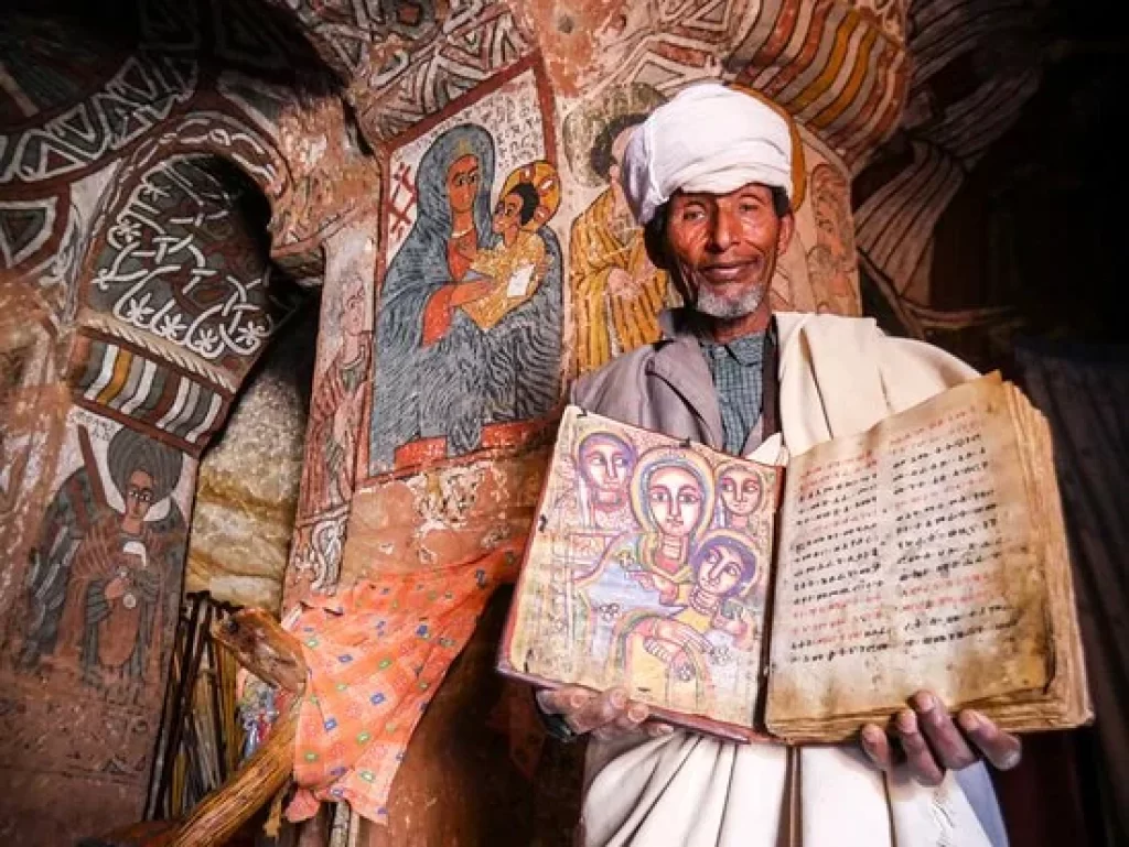 Abuna Yemata Guh is a monolithic church located in the Hawzen woreda of the Tigray Region, Ethiopia